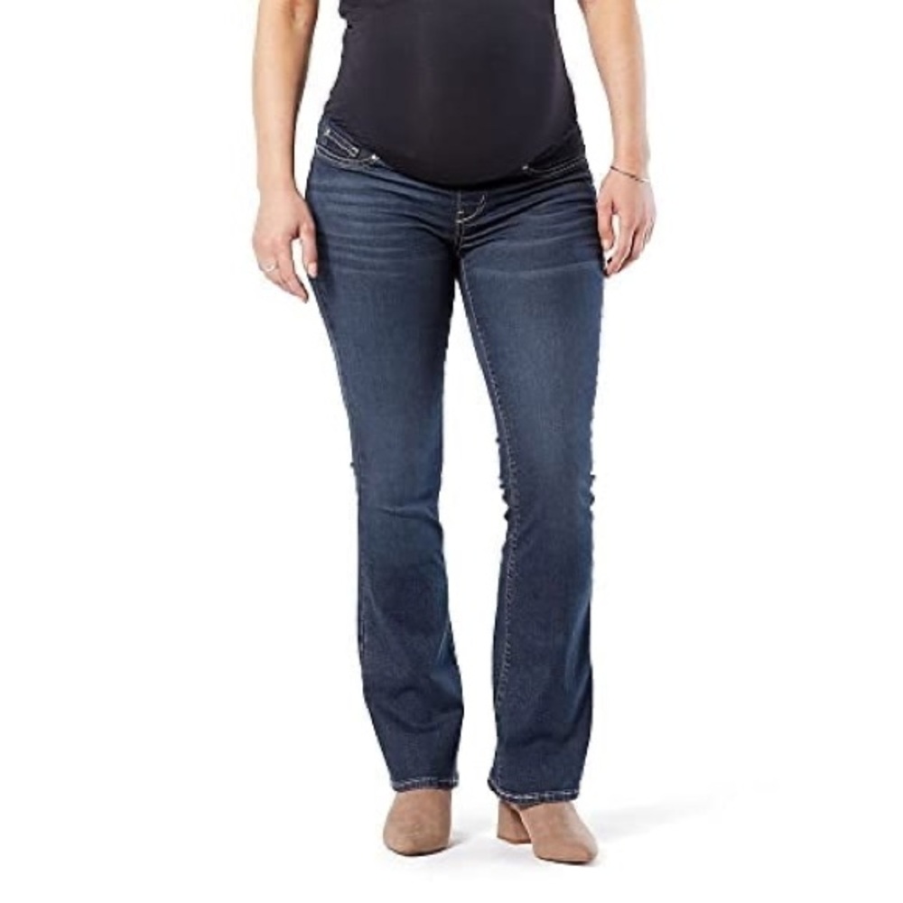 Signature Levi Strauss Gold Label Maternity Bootcut Jeans Medium 31" Inseam NWT